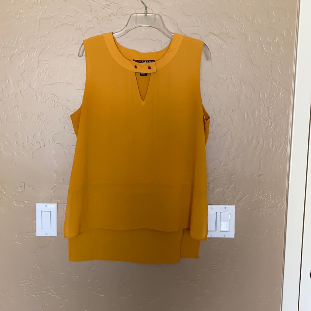 Yellow Work Shirt/Shell